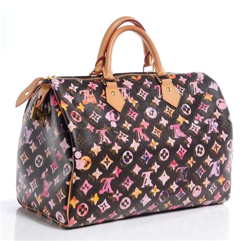 louis vuitton watercolor speedy 35 replica|authentic louis Vuitton Speedy.